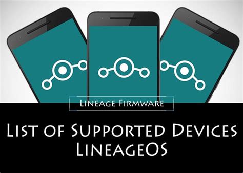 lineageos device list.